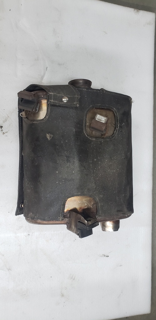 (new ref. 2712-016) resonator, exhaust - weldment