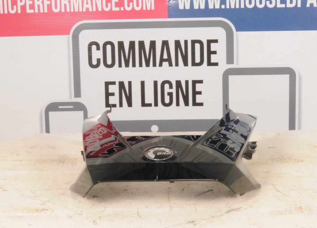 Black Front Hood Deep Black