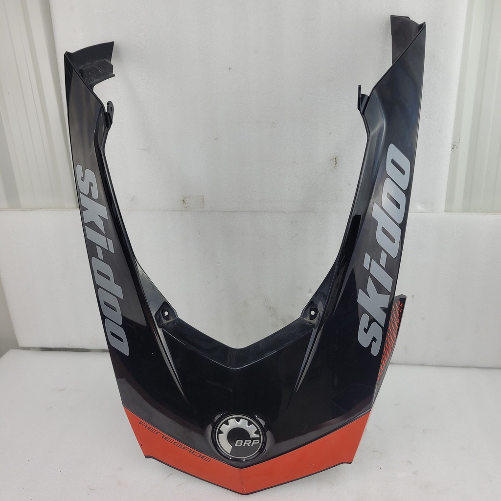Black Front Hood Deep Black