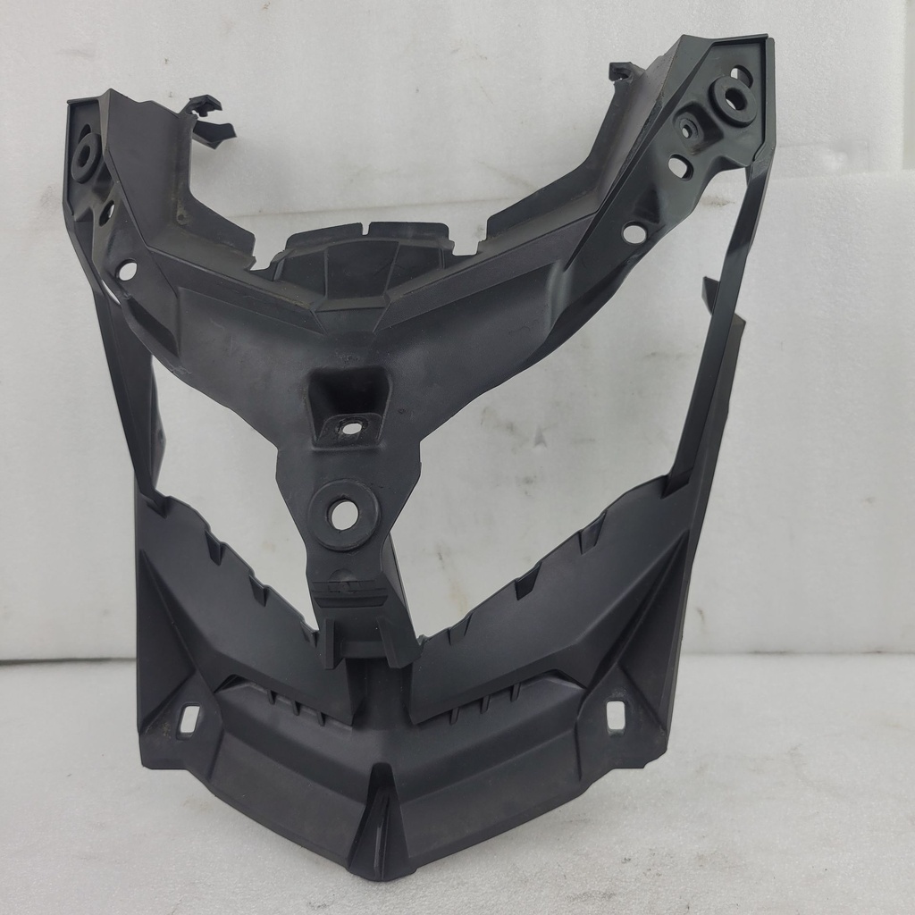 deep black, headlamp fairing