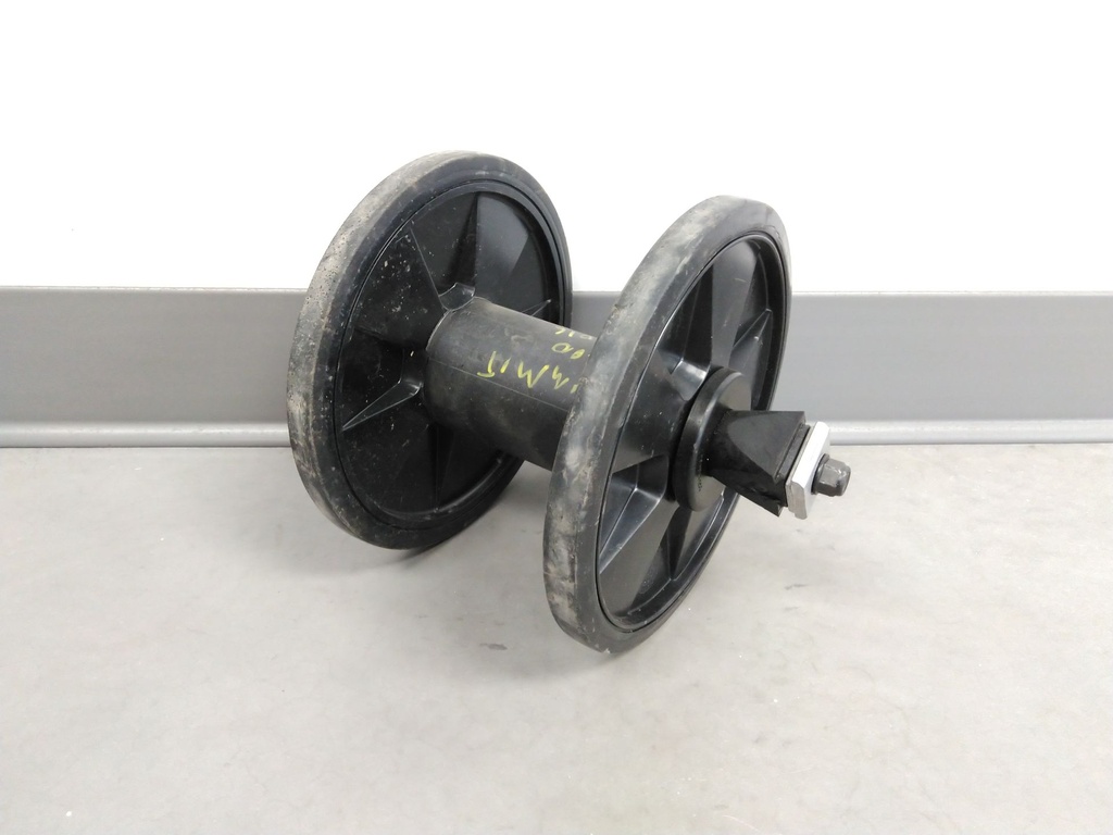 black, wheel ass'y 200 mm included 670 to 670b