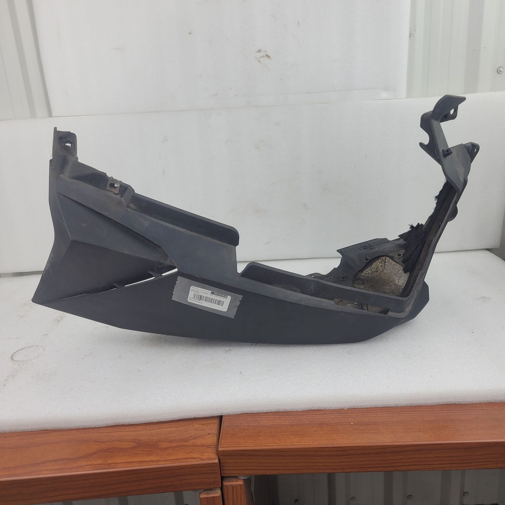 Plate, Skid - w/o Decals - Right - Black (inc. 41-47)