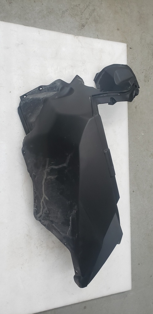 plate, skid - left - black (inc. 2 and 12-20)