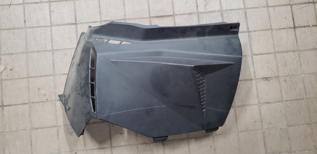 panel, side - w/o decals - right - black (inc. 2-7)