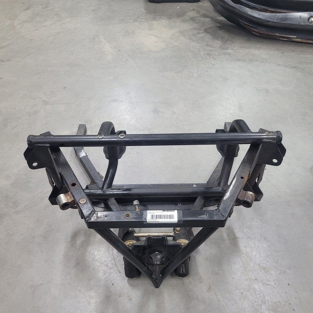 frame, front - painted black