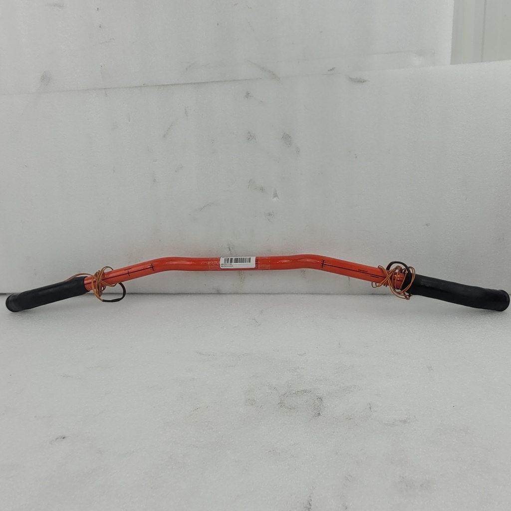 can-am red, handle bar