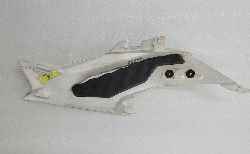 rh rear hood bright white