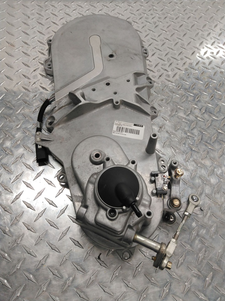 Black, Chain Case Cover Ass'y