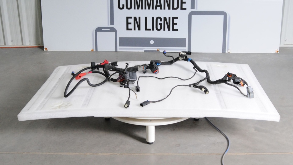 chassis wiring harness not shown