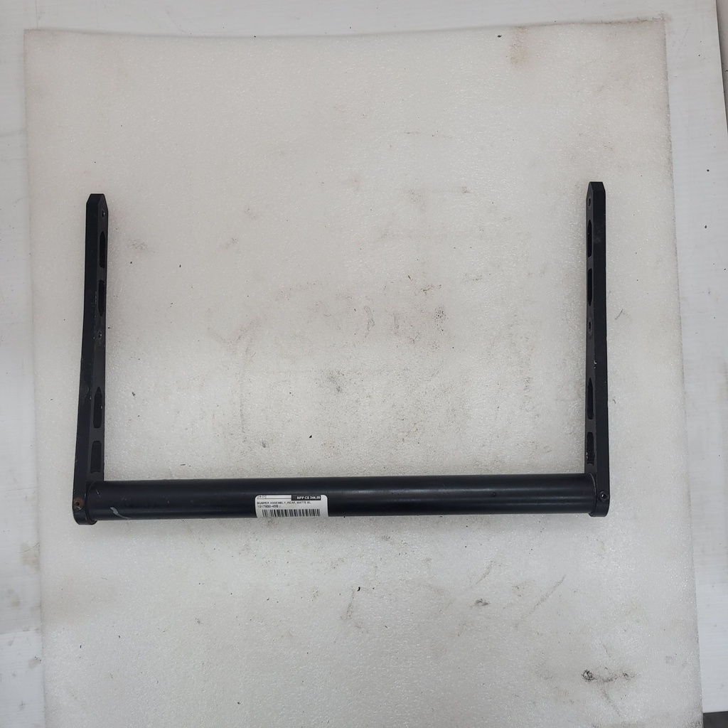 BUMPER ASSEMBLY, REAR, MATTE BL