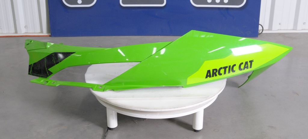 Hood w/o Decals - Right - Green (inc. 3)