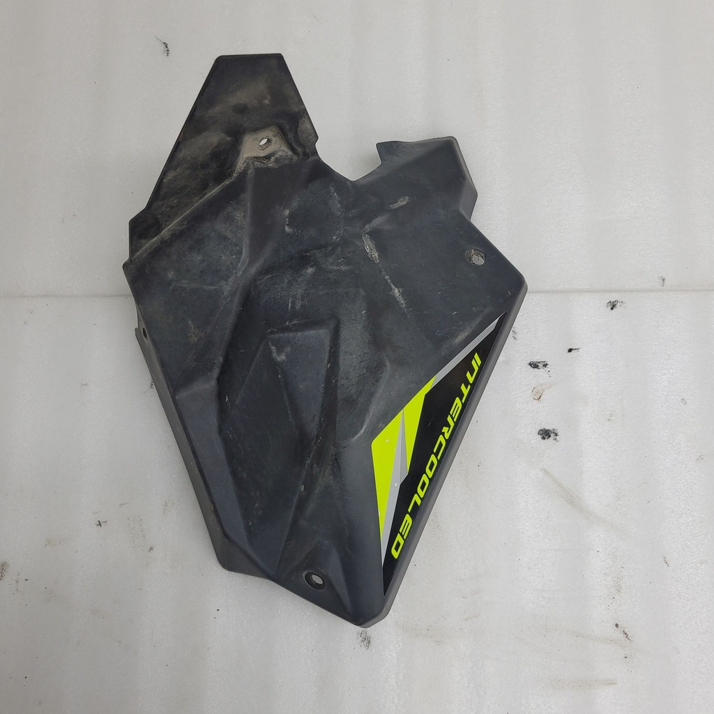 lh intercooler cover model-white/gray/green (turbo)