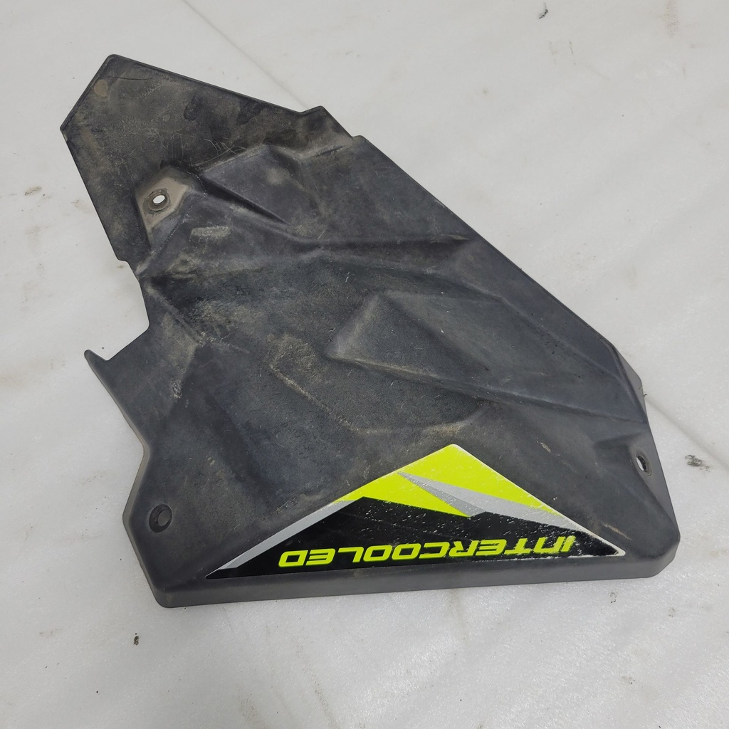 rh intercooler cover model-white/gray/green (turbo)