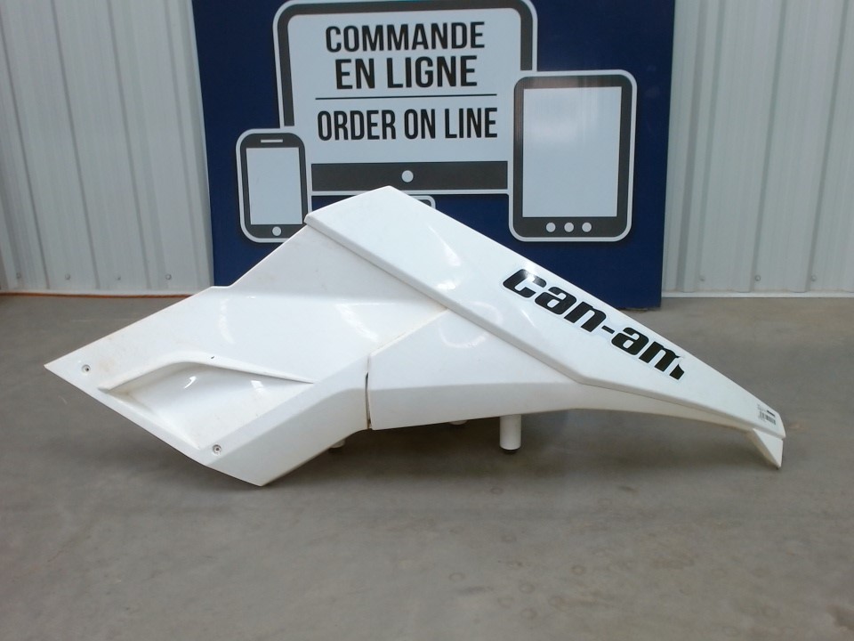 white lh rear fender package xc dps