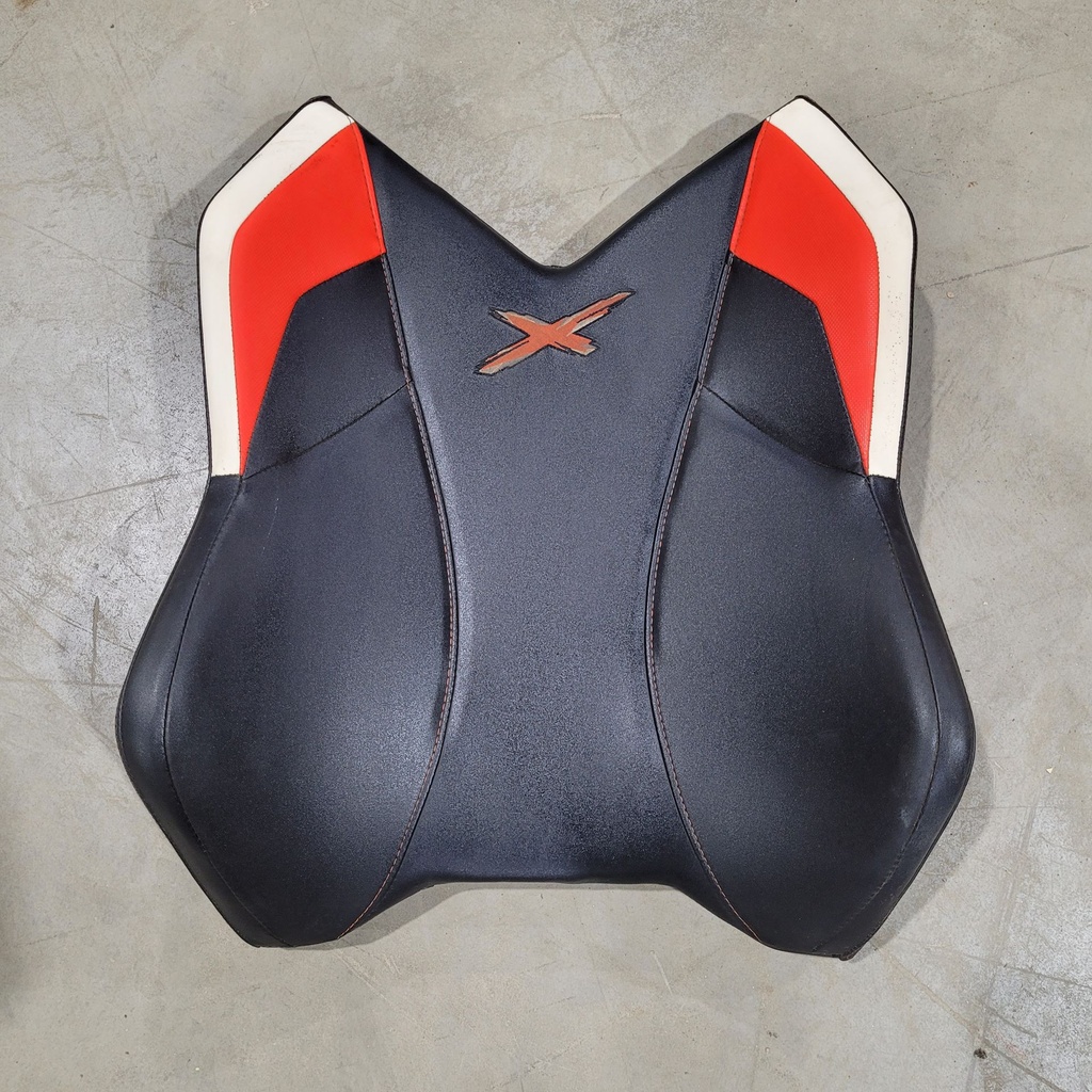 backrest assembly model-white xrs, xrs-dps