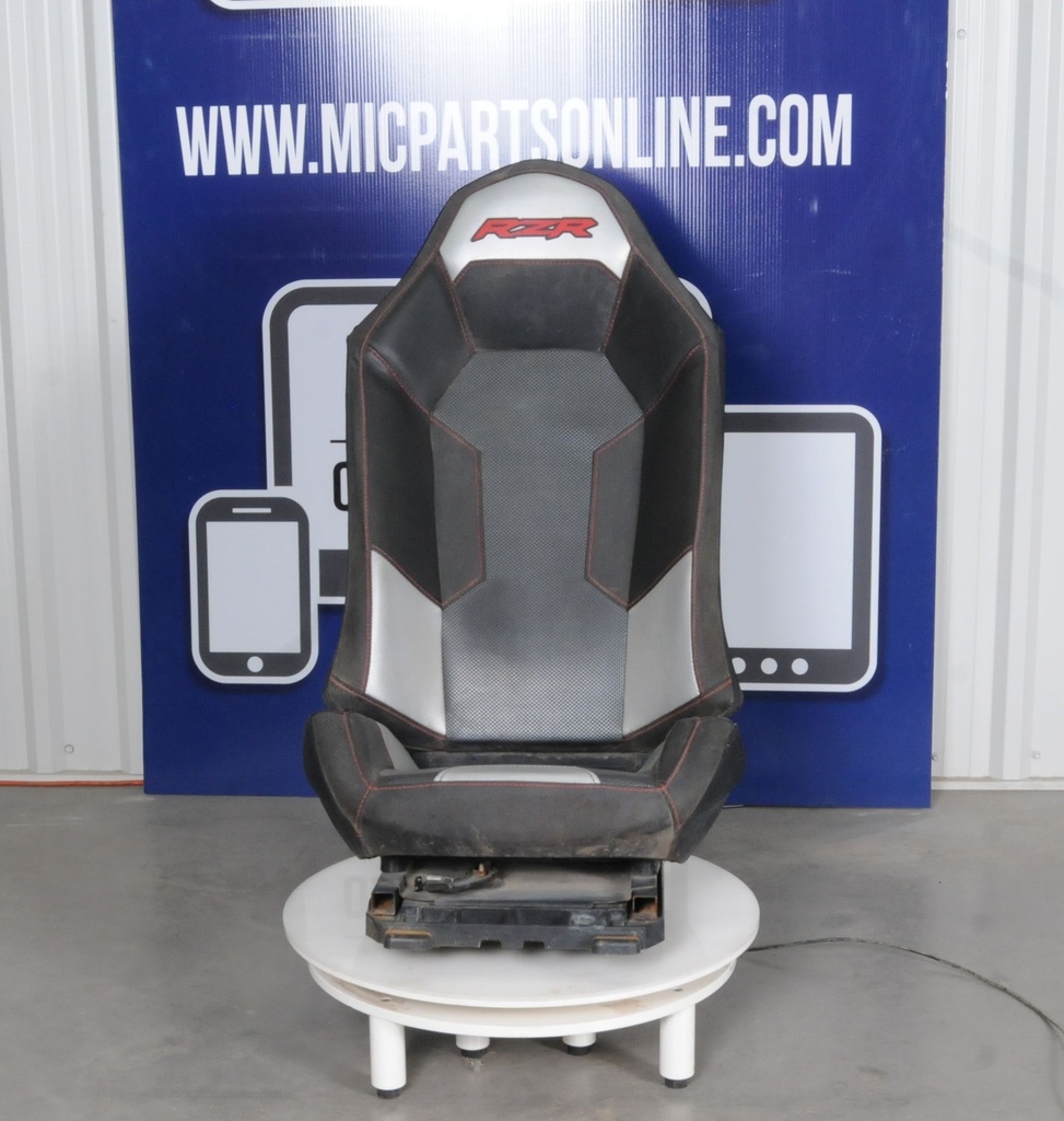 SEAT ASSEMBLY, BACK, BLACK/SILV