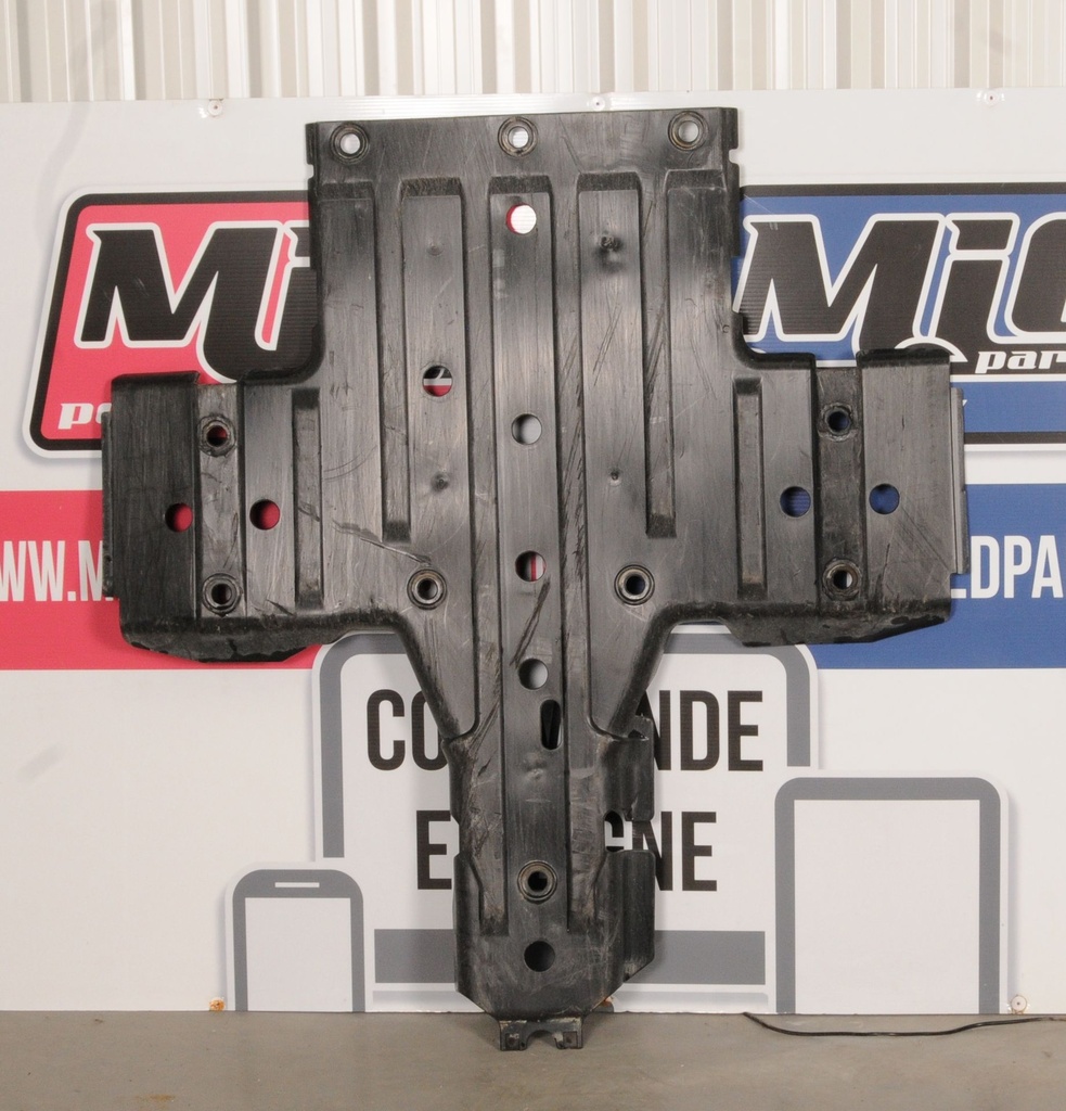 (new ref. 5456432-070) skid plate, gloss black