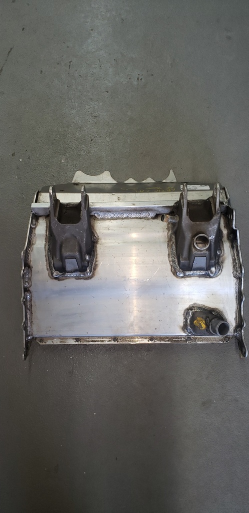 exchanger, heat - front - w/brace