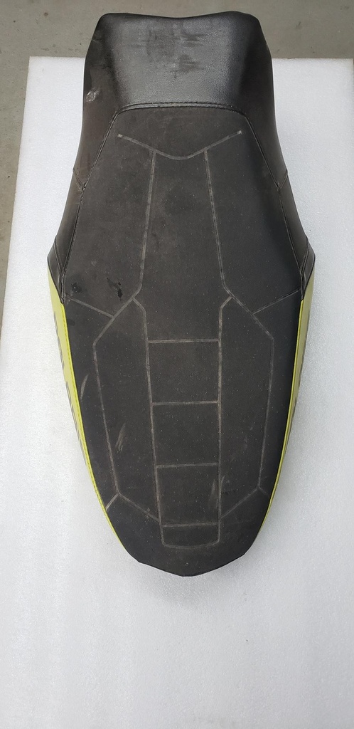 SEAT ASM BLACK/TITANIUM/LIME SQ