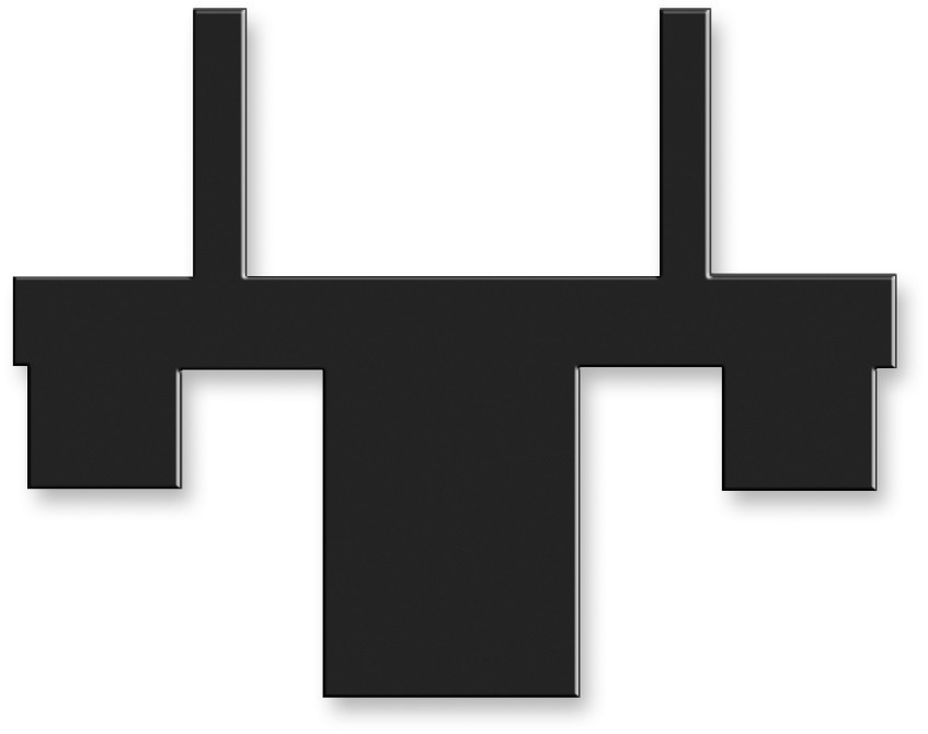 [10-CA7-BLK] "7"" MTN/RACE SKI BLK"