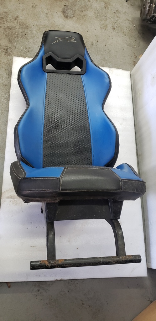 SEAT,BLK/VBLUE-ASSY - Arctic-Cat - 5506-434