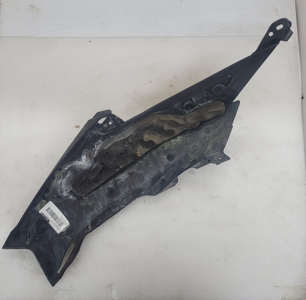 lh rear hood model deep black