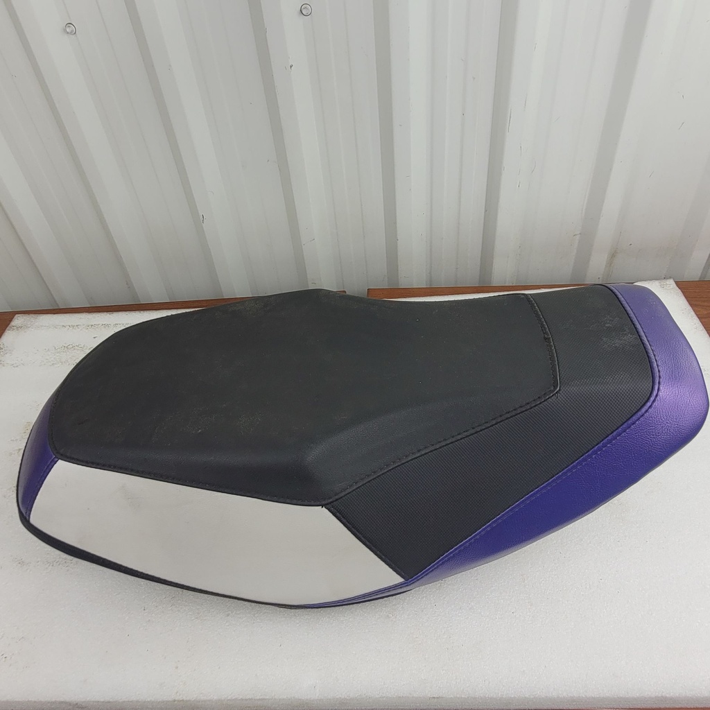 asm-seat cvr blk/wht/plumcrazy