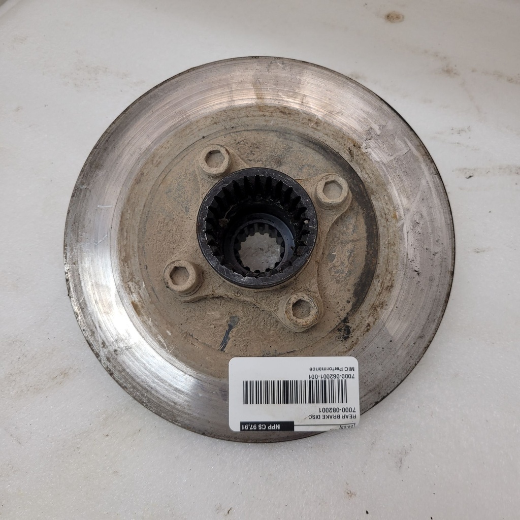 rear brake disc
