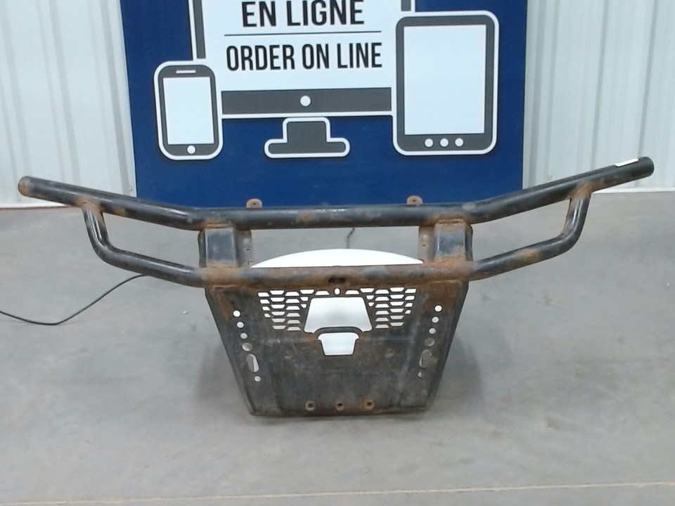 front bumper weldment, black en