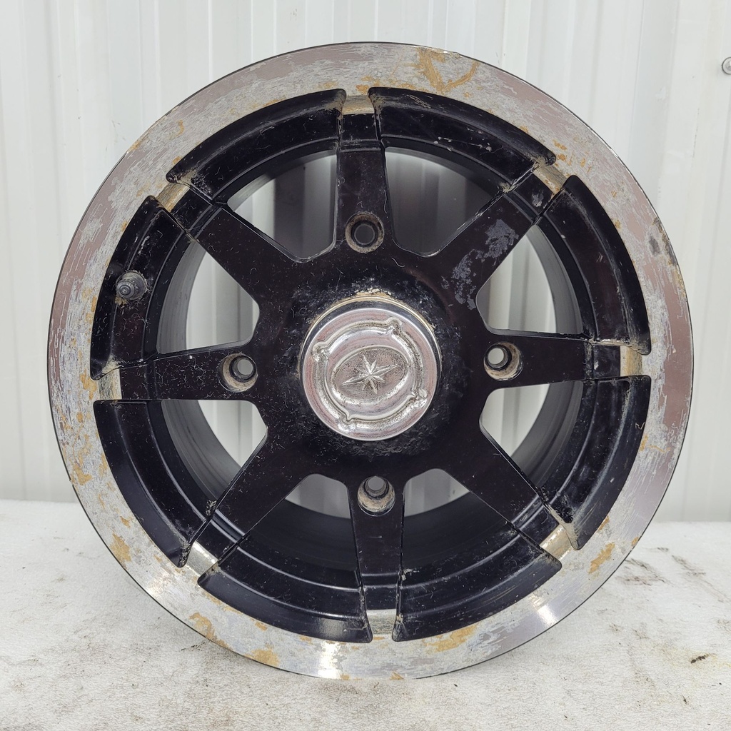 rim, 12 x 8, cast gs blk