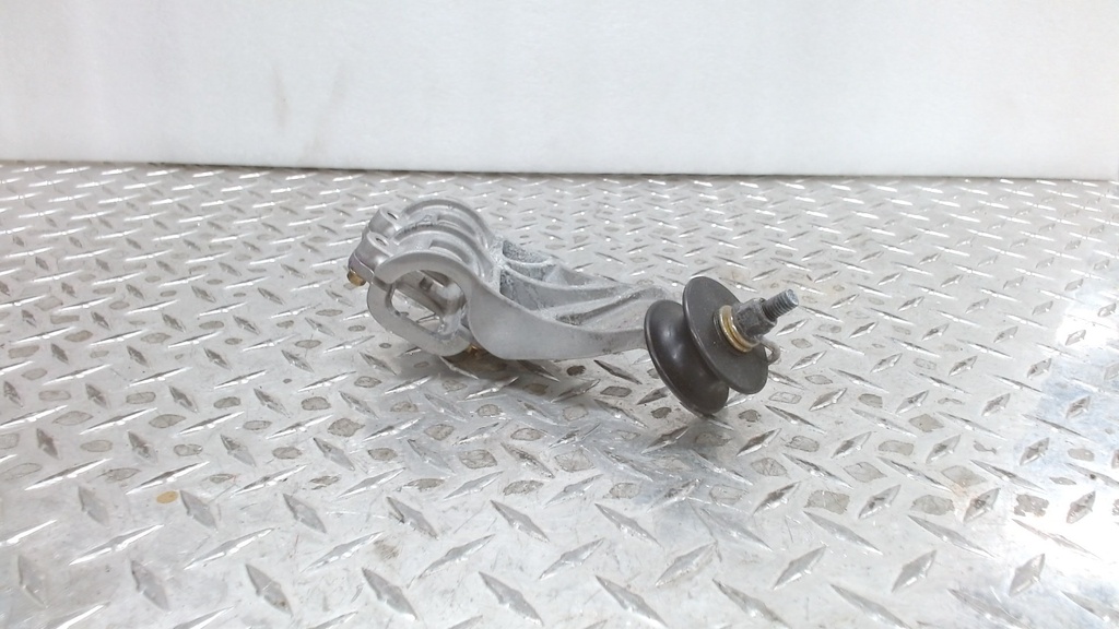 pulley tube support, machined,