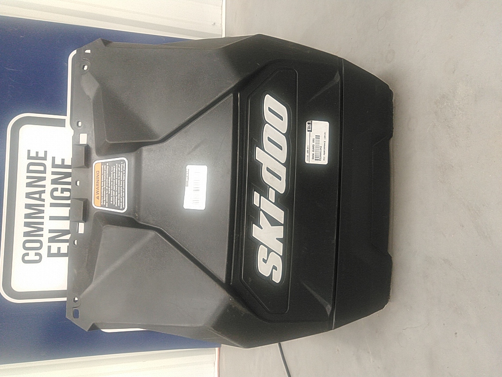 snow guard, black w alloy grey insert