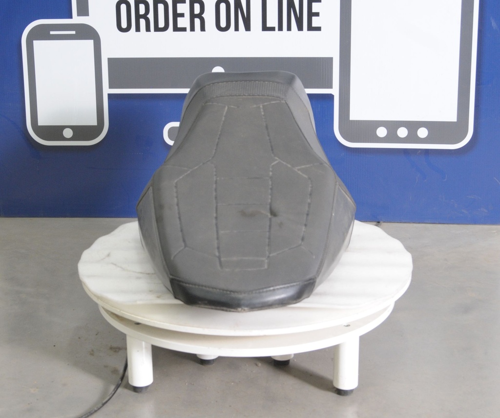 seat assembly, black/black