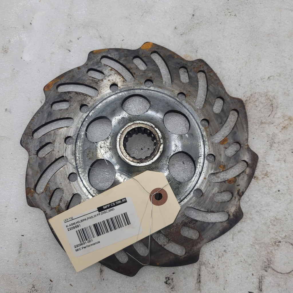 K-ASM,HD,BRK,PAD,W/FF,DISC,SNO