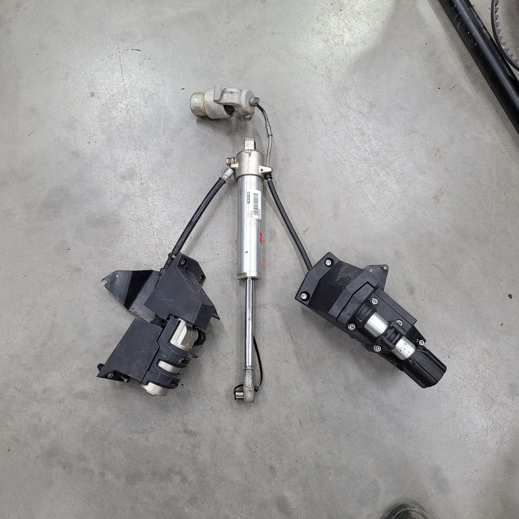 rear shock with quick adjust system