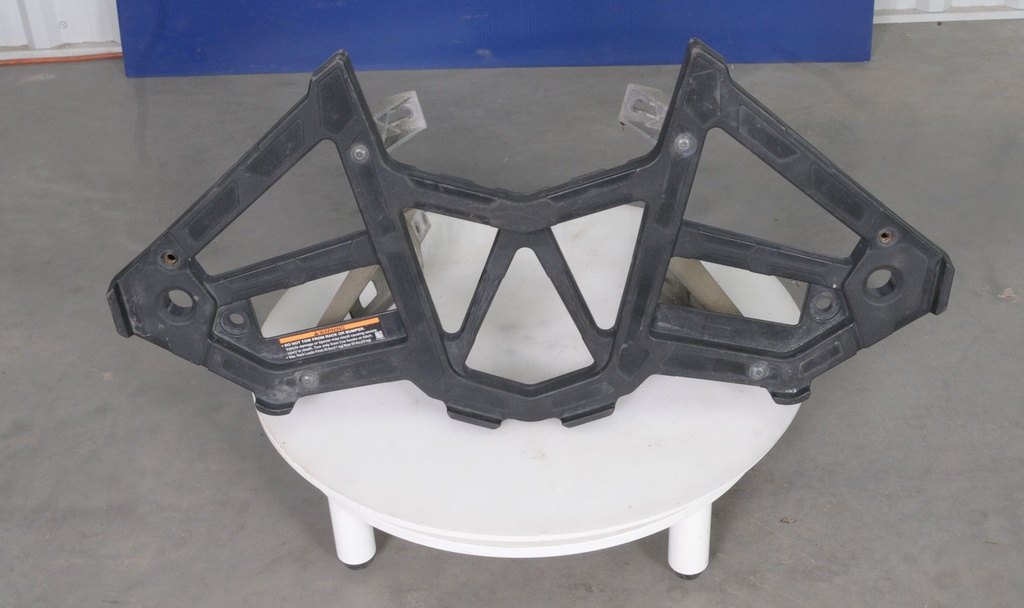 RACK ASSEMBLY, REAR, GLOSS BLAC