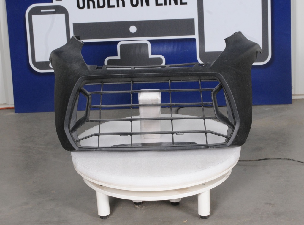 deep black, front fascia