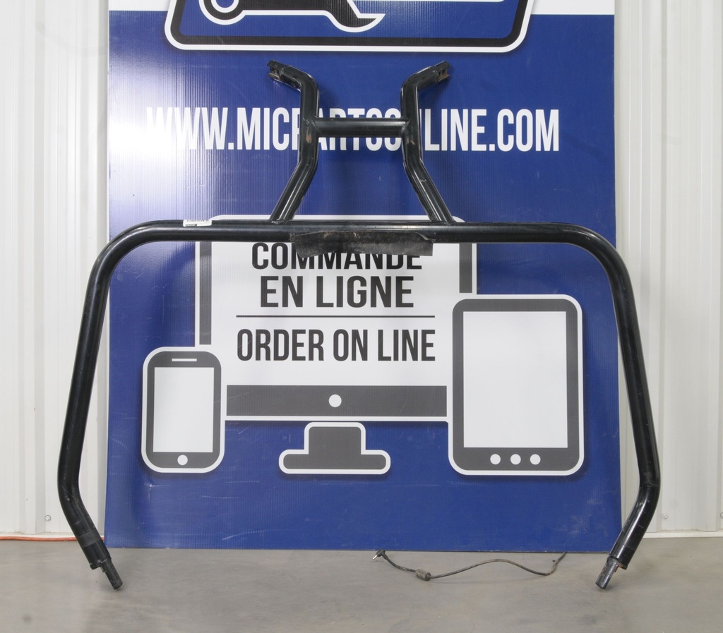 CANOPY FRNT HOOP - PTD BLK