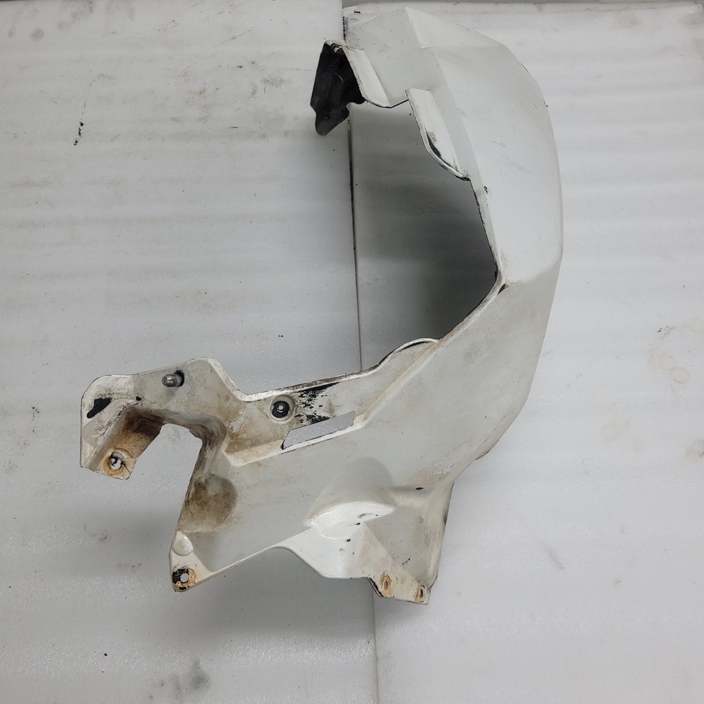 Plate, Skid - Left - w/o Decals - White (inc. 34-36)