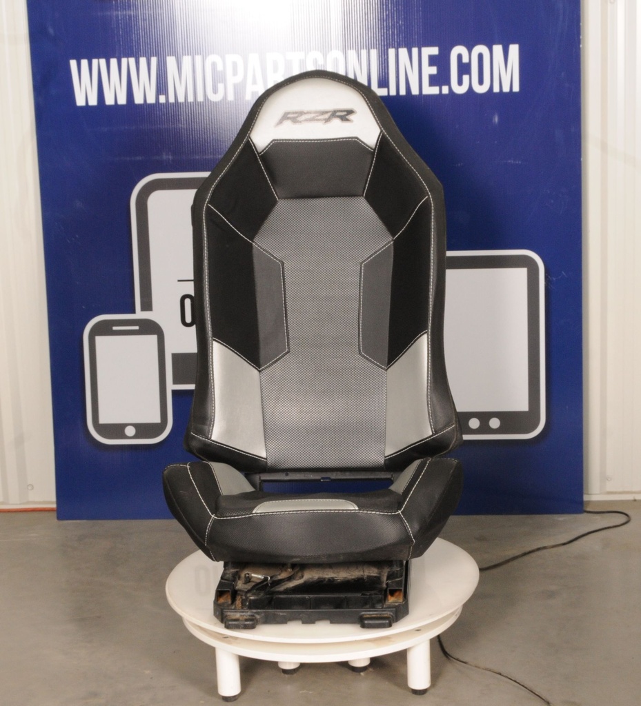 seat back assembly, black/silve