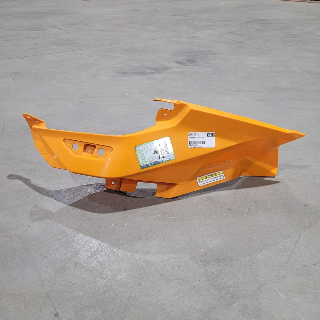 [517306094-001] Orange - Hood LH - 517306094 SKI DOO (517306094-001)