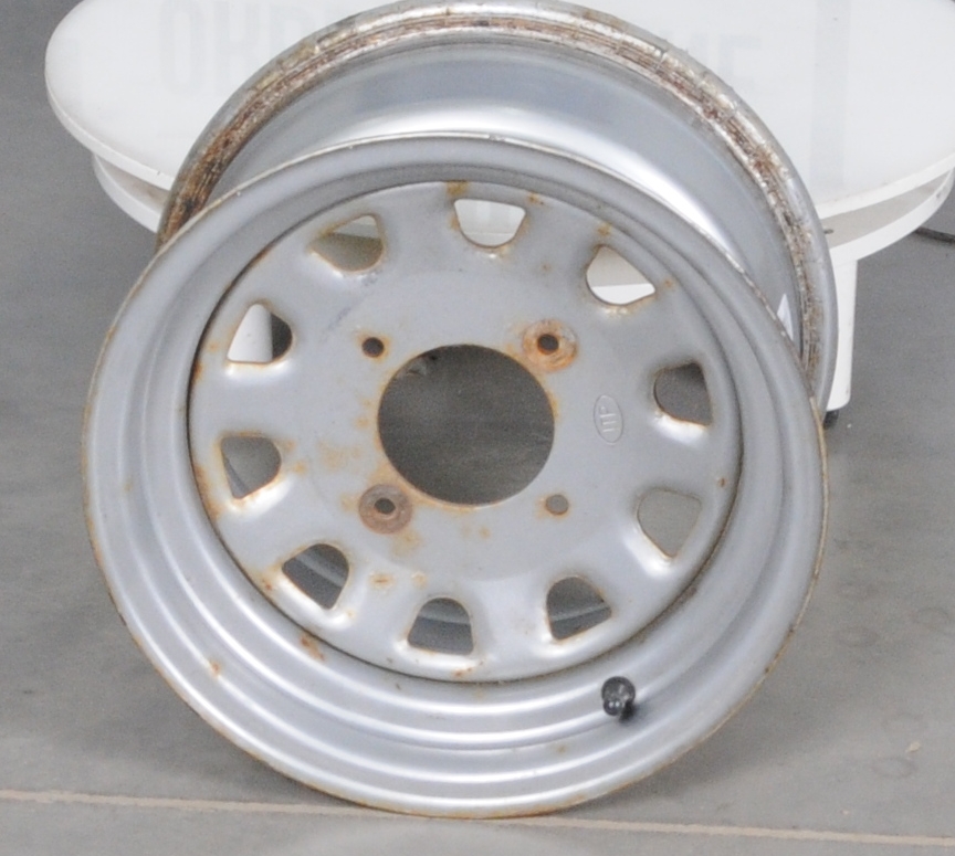 ITP Delta Steel Wheel (Silver) 4/115 12 Pouces