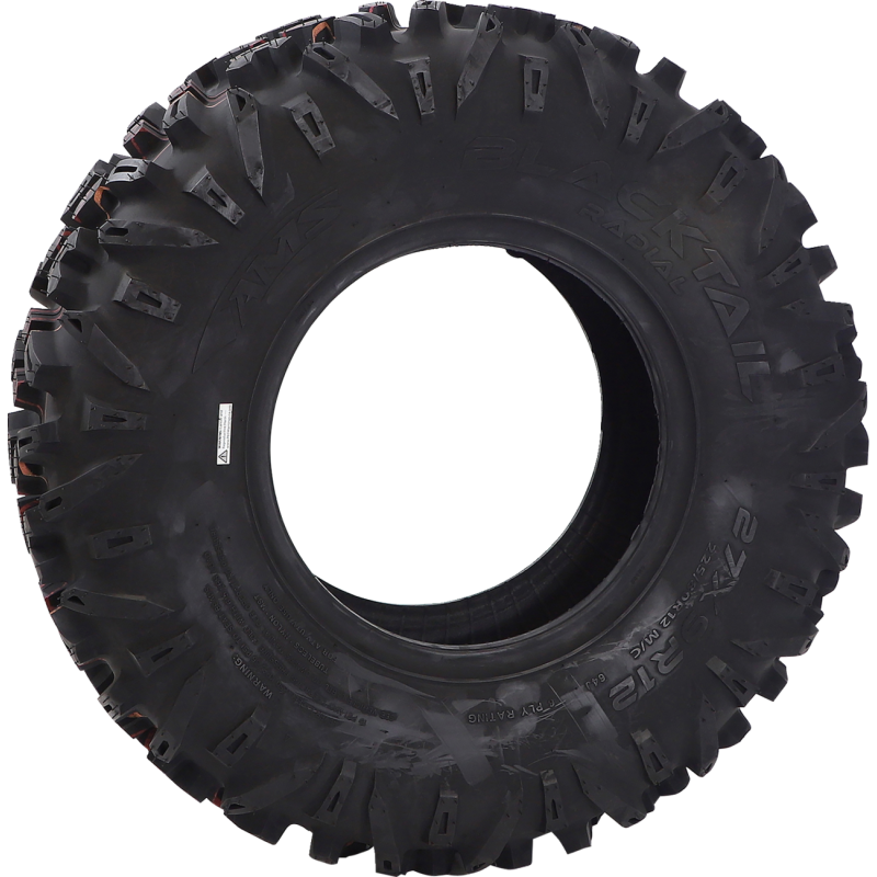 27X9R12 6PR 64J GM-490 BLACKTAIL FRONT