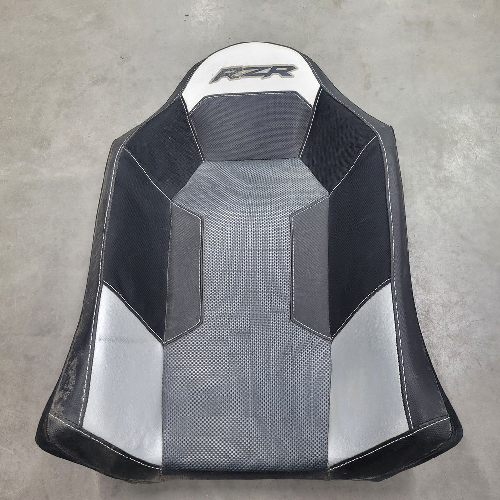 seat assembly, back, black/whit