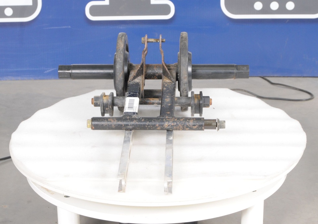 trailing arm, rear, black