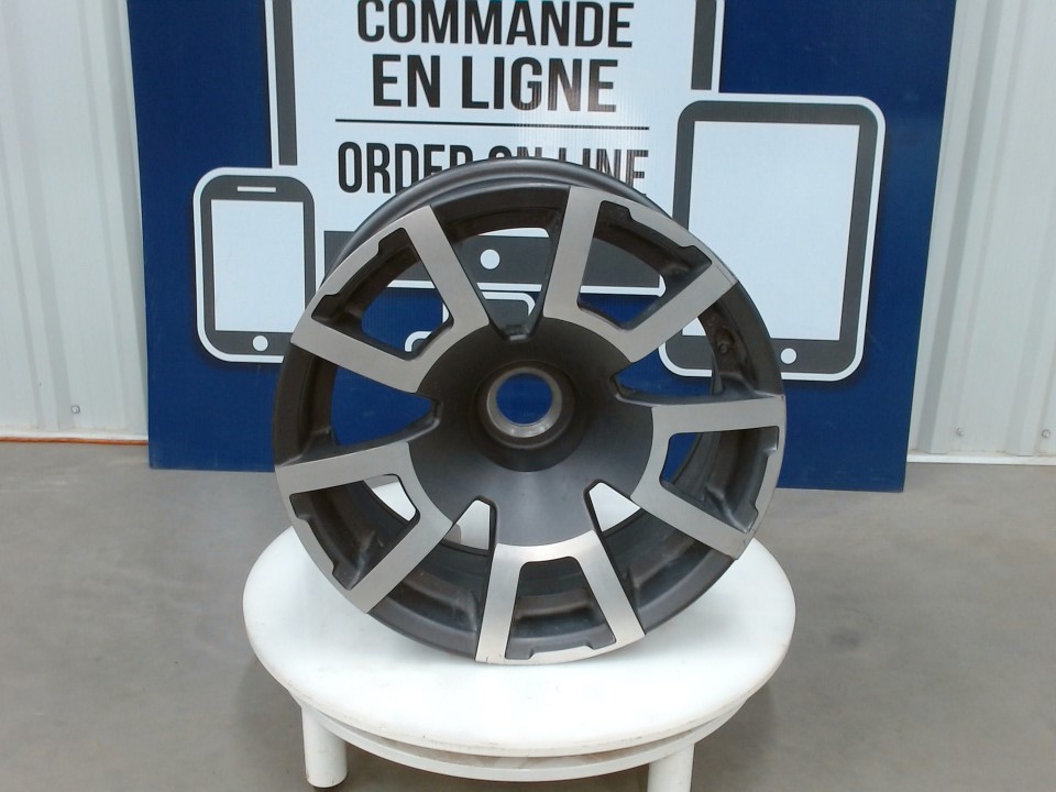 carbon black met, rear rim 15"