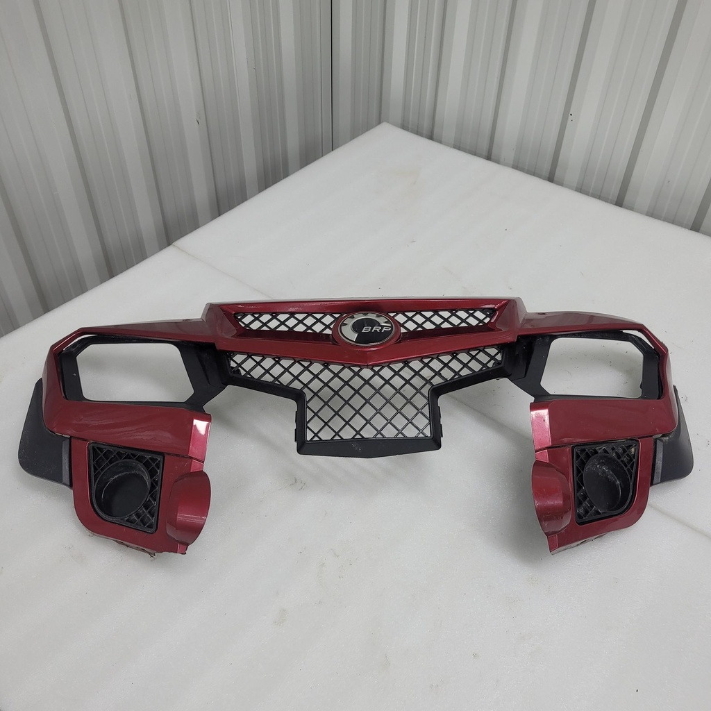 red front fascia red model