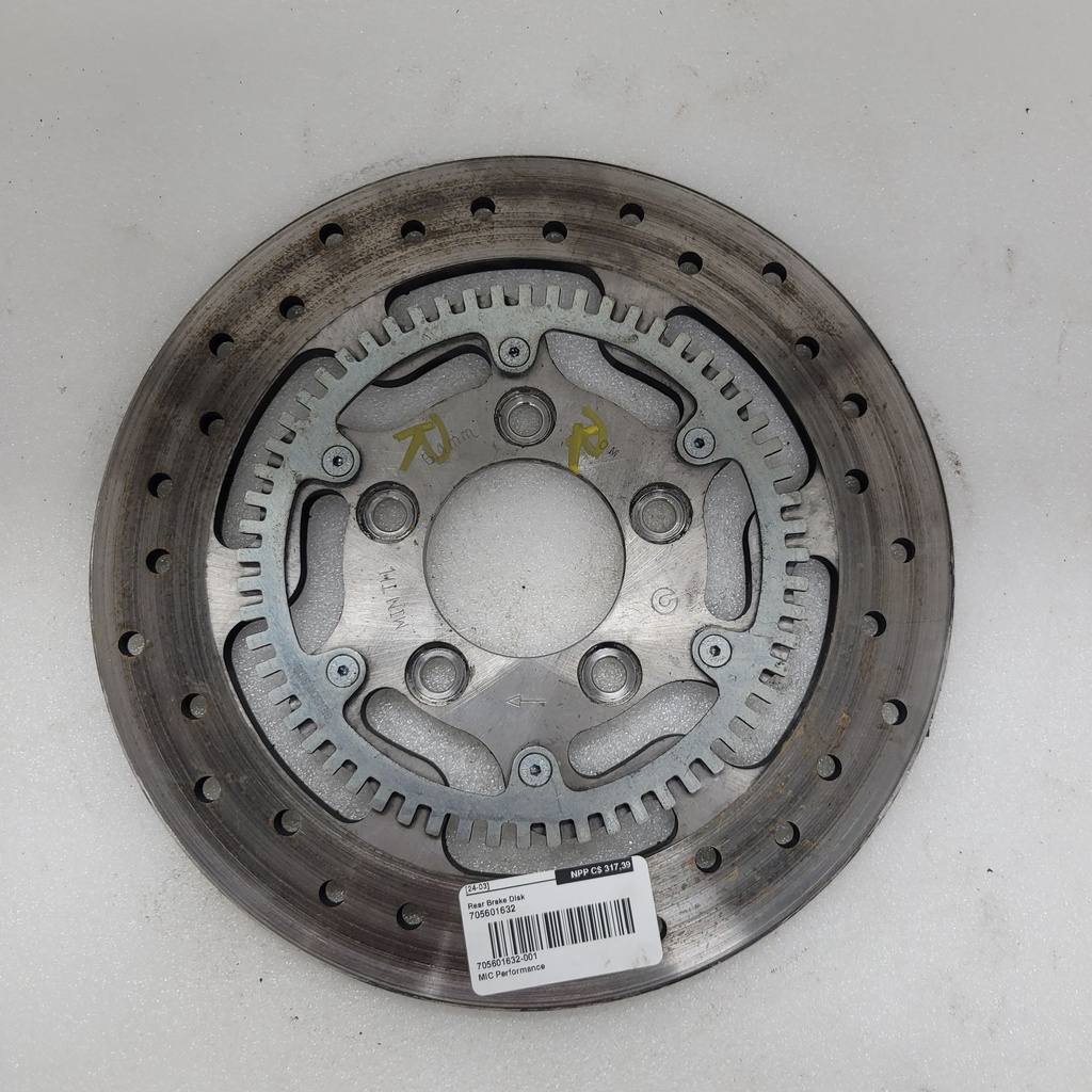 Rear Brake Disk