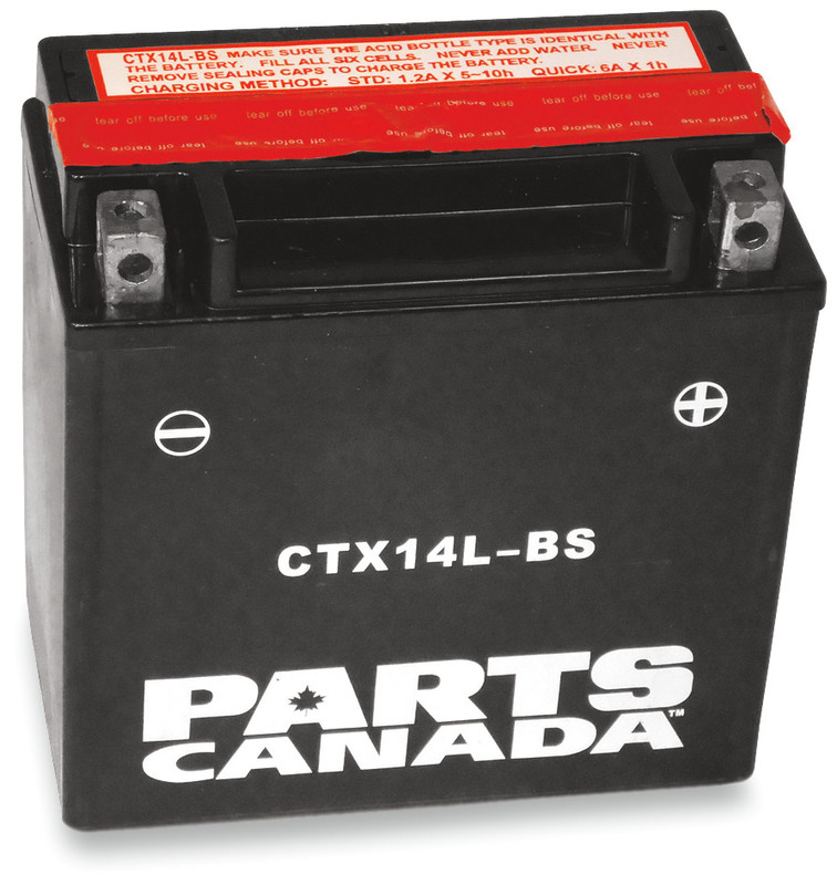 PARTS UNLIMITED BATTERIES  CTX14L-BS