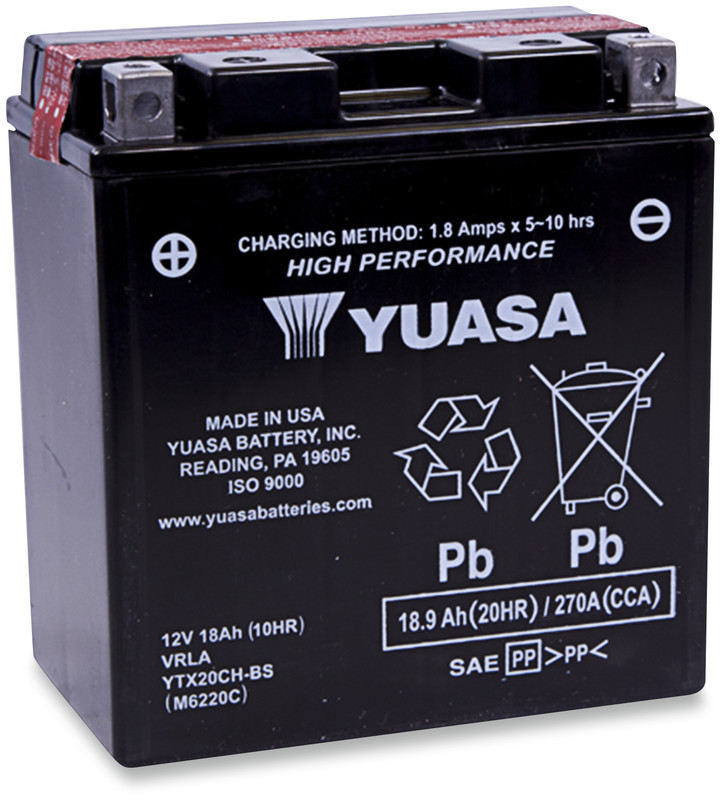YTX20CH-BS HI-PERF MAINTENANCE FREE ( YUAM6220C )